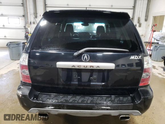 2006 Acura MDX Touring w/Navi with VIN 2HNYD18876H541195, listed as a Copart auction lot 48782455 with 0 mi miles and Clean Title. Bid and sale history available at carsss.com. Image 6.