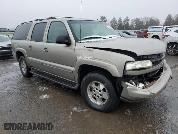 2002 Chevrolet Suburban Z71 with VIN 3GNFK16Z72G232892, listed as a Copart auction lot 44151705 with 0 mi miles and Salvage Title. Bid and sale history available at carsss.com. Image 4.