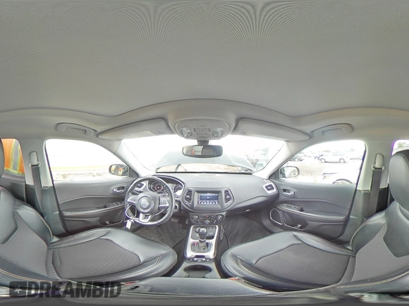 2017 Jeep Compass Latitude z VIN 3C4NJDBB1HT650771, wystawiony jako Copart lot #58190405 z przebiegiem 93 470 mil mil oraz Szkoda całkowita • Salvage title. Historia ofert i sprzedaży dostępna na DreamBid. Obrazek 15.