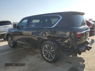 2018 Infiniti QX80 with VIN JN8AZ2NE3J9195104, listed as a Copart auction lot 66780704 with 109,427 mi miles and Clean Title. Bid and sale history available at carsss.com. Image 2.