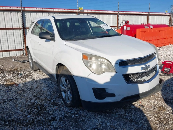 2014 Chevrolet Equinox LS z VIN 1GNALAEK5EZ129079, wystawiony jako IAAI lot #41412781 z przebiegiem 142 130 mil mil oraz . Historia ofert i sprzedaży dostępna na DreamBid. Obrazek 1.
