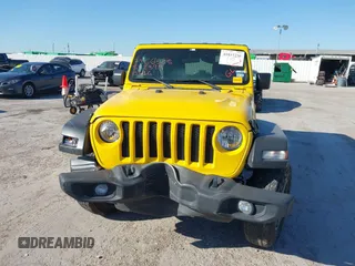 2021 Jeep Wrangler Unlimited Willys with VIN 1C4HJXDG4MW532399, listed as a IAAI auction lot 41833236 with 64,627 mi miles and . Bid and sale history available at DreamBid. Image 6.