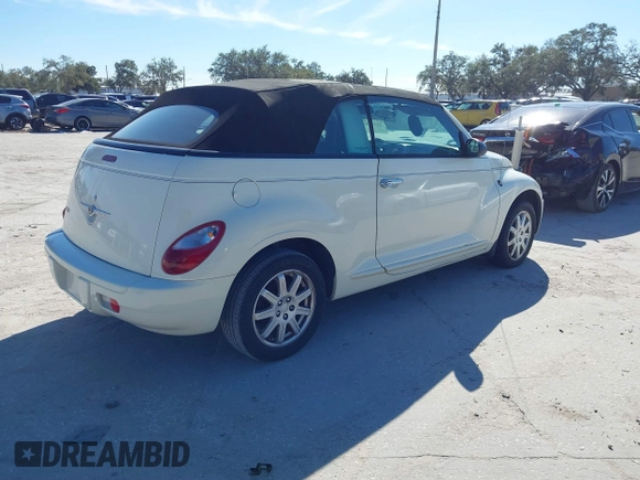2008 Chrysler PT Cruiser with VIN 3C3HY55X38T101812, listed as a IAAI auction lot 41236601 with 116,036 mi miles and . Bid and sale history available at DreamBid. Image 4.