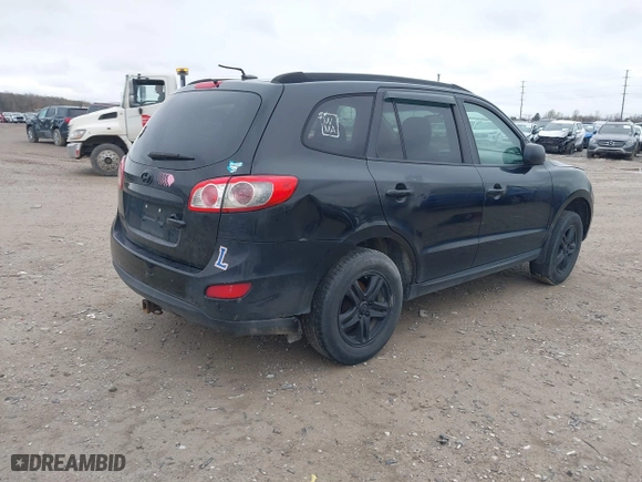 2012 Hyundai Santa Fe GLS with VIN 5XYZG3AB0CG110565, listed as a IAAI auction lot 41914537 with 332,922 mi miles. Bid and sale history available at carsss.com. Image 4.
