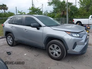 2020 Toyota RAV4 LE with VIN 2T3H1RFV2LC063920, listed as a IAAI auction lot 41864477 with 123,602 mi miles. Bid and sale history available at carsss.com. Image 13.