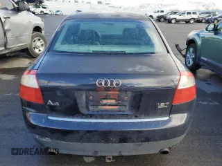 2002 Audi A4 1.8T with VIN WAULC68E72A309675, listed as a Copart auction lot 45775055 with 220,703 mi miles and Salvage Title. Bid and sale history available at carsss.com. Image 6.