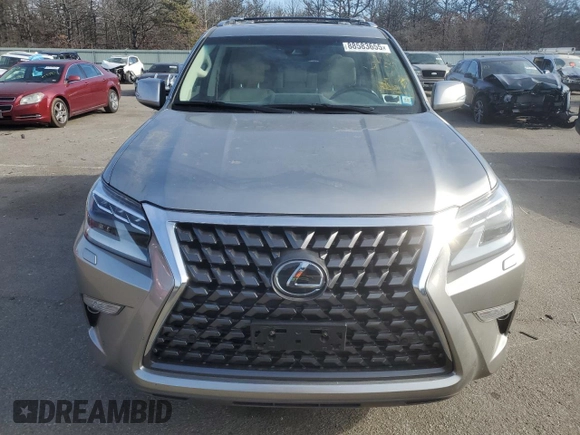 2023 Lexus GX with VIN JTJAM7BX2P5364264, listed as a Copart auction lot 88583655 with 10,761 mi miles and Salvage Title. Bid and sale history available at carsss.com. Image 5.