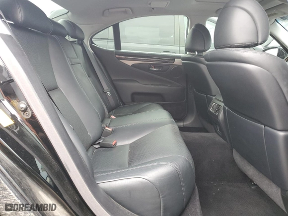2014 Lexus LS 460 with VIN JTHBL5EF9E5126621, listed as a Copart auction lot 85374504 with 0 mi miles and Salvage Title. Bid and sale history available at carsss.com. Image 10.