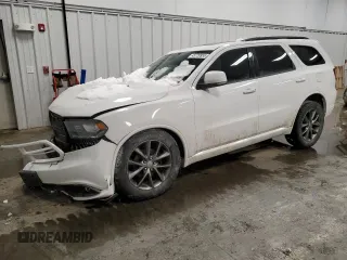 2017 Dodge Durango GT with VIN 1C4RDJDG3HC817031, listed as a Copart auction lot 45729955 with 134,959 mi miles and Salvage title. Bid and sale history available at DreamBid. Image 1.