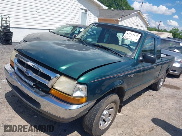 2000 Ford Ranger XL z VIN 1FTYR14VXYPA96145, wystawiony jako IAAI lot #42197132 z przebiegiem 266 243 mil mil oraz . Historia ofert i sprzedaży dostępna na DreamBid. Obrazek 2.