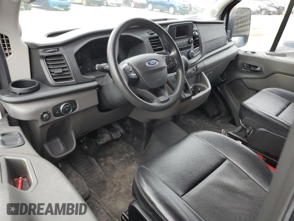 2020 Ford Transit Cargo with VIN 1FTBR1X81LKB01847, listed as a Copart auction lot 44229315 with Not Provided miles and Salvage Title. Bid and sale history available at DreamBid. Image 8.