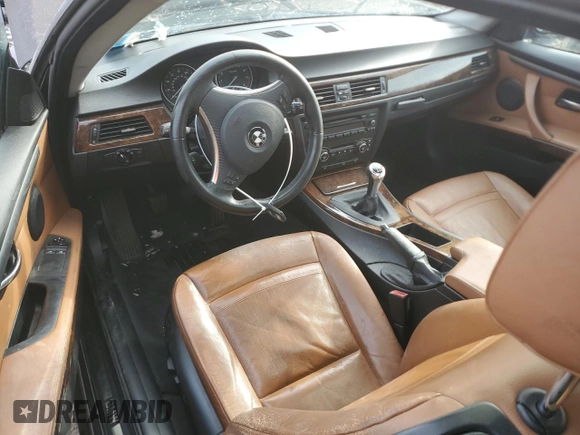 2007 BMW 3 Series 328xi with VIN WBAWC33557PC86343, listed as a Copart auction lot 89116735 with Not Provided miles and Salvage Title. Bid and sale history available at DreamBid. Image 8.