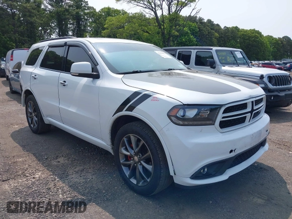 2018 Dodge Durango GT z VIN 1C4RDJDG3JC329932, wystawiony jako IAAI lot #42376453 z przebiegiem 77 546 mil mil oraz . Historia ofert i sprzedaży dostępna na DreamBid. Obrazek 1.