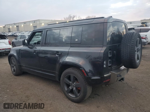 2020 Land Rover Defender X with VIN SALEXEEU3L2021601, listed as a Copart auction lot 86600934 with 49,039 mi miles and Salvage title. Bid and sale history available at DreamBid. Image 2.
