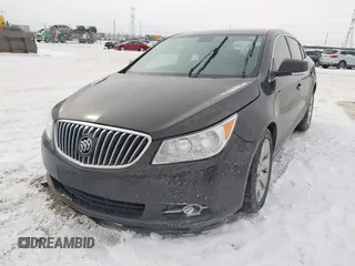 2013 Buick LaCrosse Premium 1 with VIN 1G4GF5E36DF322427, listed as a IAAI auction lot 41574871 with 189,371 mi miles and . Bid and sale history available at DreamBid. Image 2.