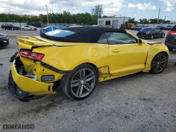 2018 Chevrolet Camaro 1LT with VIN 1G1FB3DS0J0147009, listed as a Copart auction lot 72499194 with 57,061 mi miles and Non Repairable. Bid and sale history available at carsss.com. Image 3.