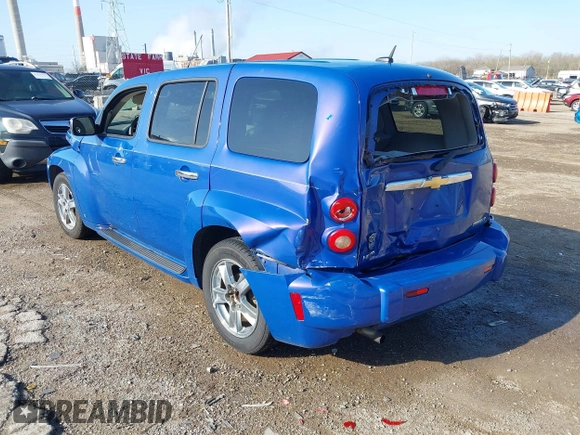 2009 Chevrolet HHR 1LT with VIN 3GNCA23B69S590964, listed as a IAAI auction lot 41920923 with 216,008 mi miles and . Bid and sale history available at carsss.com. Image 3.