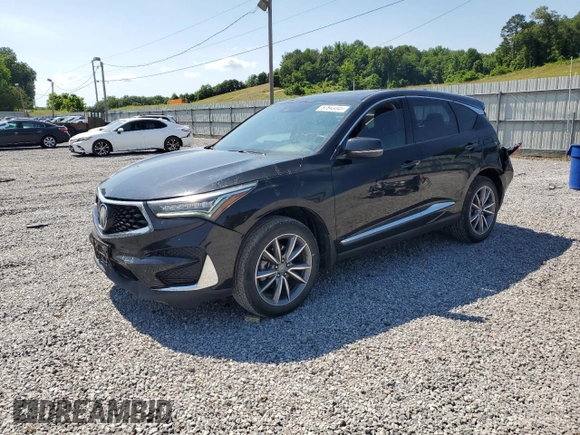 2020 Acura RDX Technology z VIN 5J8TC2H59LL039321, wystawiony jako Copart lot #57843045 z przebiegiem 36 918 mil mil oraz Szkoda całkowita • Salvage title. Historia ofert i sprzedaży dostępna na DreamBid. Obrazek 1.