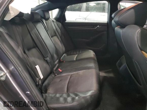 2018 Honda Accord Sedan Sport 1.5T with VIN 1HGCV1F32JA252884, listed as a Copart auction lot 47956445 with 48,385 mi miles and Salvage Title. Bid and sale history available at carsss.com. Image 10.