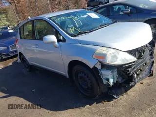 2009 Nissan Versa 1.8 S with VIN 3N1BC13E99L378222, listed as a IAAI auction lot 40774448 with 75,931 mi miles. Bid and sale history available at carsss.com. Image 1.