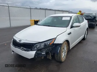 2015 Kia Optima EX with VIN 5XXGN4A7XFG429821, listed as a IAAI auction lot 41707204 with 134,383 mi miles. Bid and sale history available at carsss.com. Image 6.