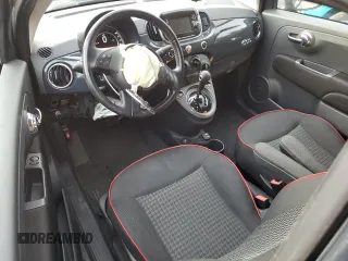 2018 FIAT 500 Pop with VIN 3C3CFFKH3JT377870, listed as a Copart auction lot 81339874 with 56,603 mi miles and Salvage Title. Bid and sale history available at carsss.com. Image 8.
