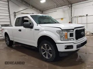 2020 Ford F-150 XL with VIN 1FTEX1EP6LFB29794, listed as a IAAI auction lot 41422229 with 105,388 mi miles. Bid and sale history available at carsss.com. Image 1.