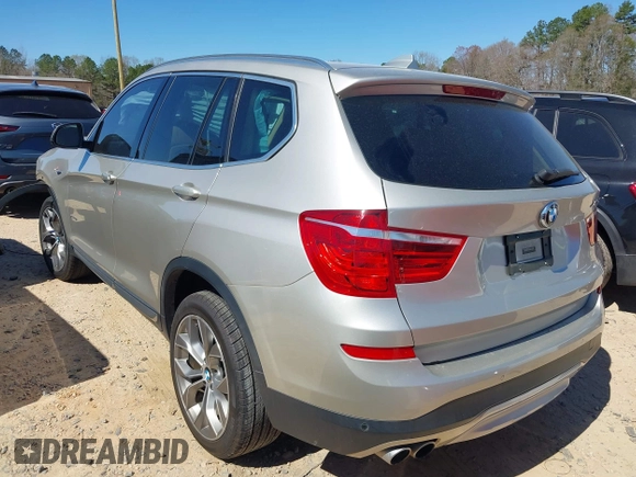 2017 BMW X3 xDrive28i with VIN 5UXWX9C32H0W75875, listed as a IAAI auction lot 41807722 with Not Provided miles and . Bid and sale history available at DreamBid. Image 3.