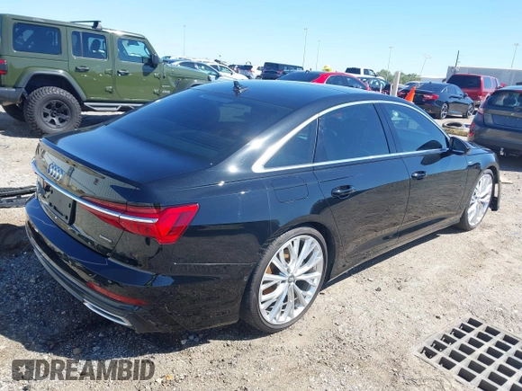 2019 Audi A6 Prestige with VIN WAUM2AF21KN026507, listed as a IAAI auction lot 41689438 with 78,725 mi miles. Bid and sale history available at carsss.com. Image 4.