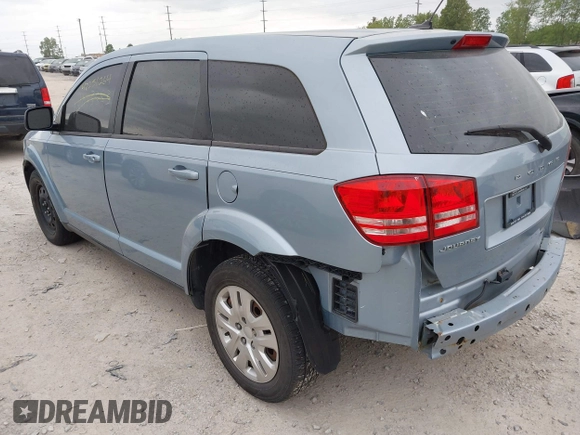 2013 Dodge Journey American Value with VIN 3C4PDCAB0DT578905, listed as a IAAI auction lot 42256264 with 132,582 mi miles and . Bid and sale history available at DreamBid. Image 3.