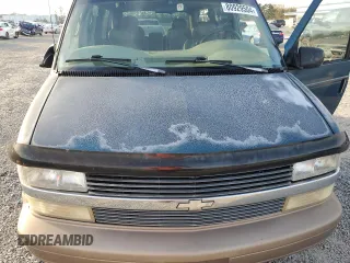 1998 Chevrolet Astro with VIN 1GNEL19WXWB120466, listed as a Copart auction lot 80929504 with 262,413 mi miles and Salvage Title. Bid and sale history available at carsss.com. Image 12.