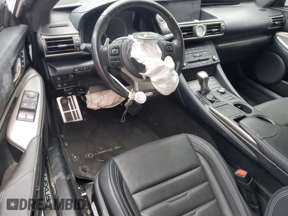 2018 Lexus RC 300 with VIN JTHHA5BC9J5008234, listed as a Copart auction lot 64728863 with 20,995 mi miles and . Bid and sale history available at DreamBid. Image 8.