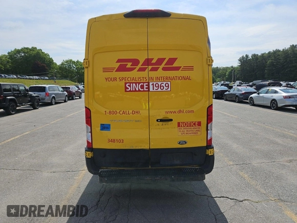 2019 Ford Transit z VIN 1FTYR3XM7KKA24824, wystawiony jako IAAI lot #42500762 z przebiegiem 75 307 mil mil oraz . Historia ofert i sprzedaży dostępna na DreamBid. Obrazek 35.