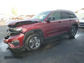 2024 Jeep Grand Cherokee with VIN 1C4RJYB63RC133447, listed as a Copart auction lot 63405995 with 46,124 mi miles and Salvage title. Bid and sale history available at DreamBid. Image 1.