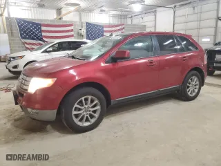 2007 Ford Edge SEL PLUS with VIN 2FMDK39C07BA84089, listed as a Copart auction lot 49582345 with 200,392 mi miles and Salvage Title. Bid and sale history available at carsss.com. Image 1.