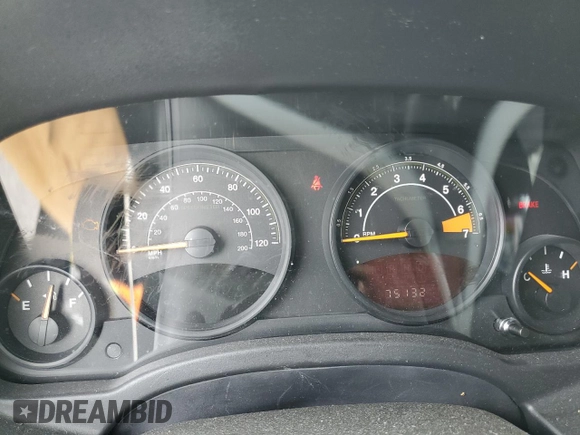 2016 Jeep Patriot Sport with VIN 1C4NJPBA5GD561198, listed as a Copart auction lot 78675303 with 75,132 mi miles and Salvage Title. Bid and sale history available at carsss.com. Image 9.