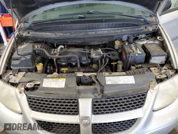 2002 Dodge Caravan EX with VIN 2B8GP74L52R545395, listed as a Copart auction lot 73594244 with 294,390 mi miles and Salvage Title. Bid and sale history available at carsss.com. Image 12.