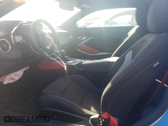 2023 Chevrolet Camaro LT1 with VIN 1G1FF1R77P0114711, listed as a Copart auction lot 43577835 with 35,955 mi miles and Clean Title. Bid and sale history available at DreamBid. Image 7.
