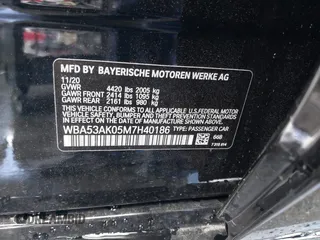 2021 BMW 2 Series 228i с VIN WBA53AK05M7H40186, выставлен на аукционе IAAI как лот 41717616 с пробегом 33 171 миль миль и . История ставок и продаж доступна на DreamBid. Изображение 9.