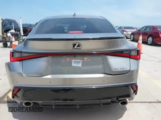 2023 Lexus IS 350 F Sport with VIN JTHGZ1B29P5068608, listed as a IAAI auction lot 42467225 with 17,266 mi miles and . Bid and sale history available at DreamBid. Image 17.