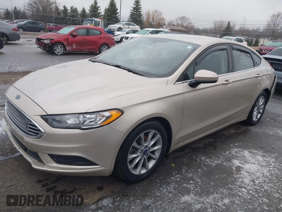 2017 Ford Fusion SE with VIN 3FA6P0HDXHR412215, listed as a IAAI auction lot 41520106 with 100,001 mi miles. Bid and sale history available at carsss.com. Image 17.