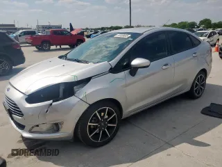 2019 Ford Fiesta SE with VIN 3FADP4BJ5KM118481, listed as a Copart auction lot 53489695 with 68,021 mi miles and Salvage Title. Bid and sale history available at carsss.com. Image 1.