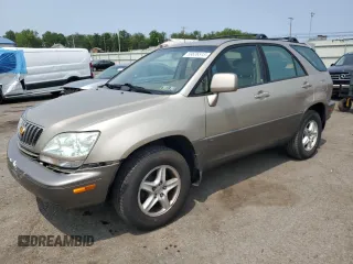 2003 Lexus RX 300 z VIN JTJHF10UX30293787, wystawiony jako Copart lot #59606515 z przebiegiem 110 387 mil mil oraz Szkoda całkowita • Salvage title. Historia ofert i sprzedaży dostępna na DreamBid. Obrazek 1.