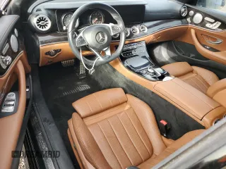 2018 Mercedes-Benz E-Class E 400 with VIN WDD1K6FB8JF046433, listed as a Copart auction lot 46194865 with 0 mi miles and Salvage Title. Bid and sale history available at carsss.com. Image 8.