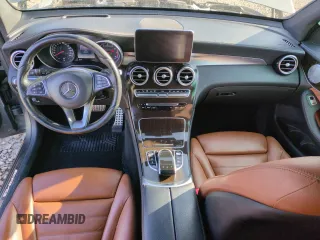 2017 Mercedes-Benz GLC with VIN WDC0G6EB0HF178020, listed as a Copart auction lot 82818844 with 72,277 mi miles and Salvage Title. Bid and sale history available at carsss.com. Image 8.