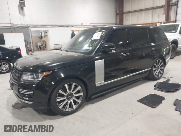 2015 Land Rover Range Rover Autobiography with VIN SALGV3TF2FA198352, listed as a IAAI auction lot 42166457 with 144,894 mi miles and . Bid and sale history available at DreamBid. Image 2.
