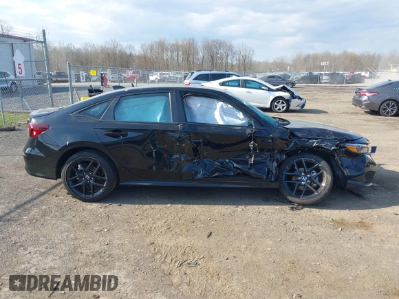 2025 Honda Civic Sport with VIN 2HGFE2F50SH566900, listed as a IAAI auction lot 42072544 with 726 mi miles and . Bid and sale history available at DreamBid. Image 13.