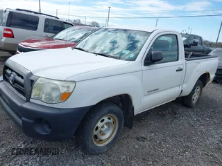 2008 Toyota Tacoma with VIN 5TENX22N68Z592411, listed as a IAAI auction lot 42000366 with 109,258 mi miles. Bid and sale history available at carsss.com. Image 2.
