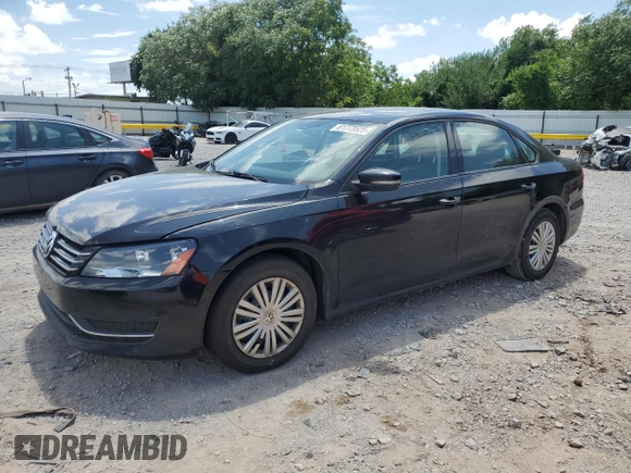2014 Volkswagen Passat S with VIN 1VWAT7A31EC029703, listed as a Copart auction lot 61773525 with 131,787 mi miles and Clean title. Bid and sale history available at DreamBid. Image 1.