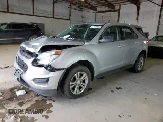2016 Chevrolet Equinox LS with VIN 2GNALBEK6G1164716, listed as a Copart auction lot 87789005 with Not Provided miles and Salvage Title. Bid and sale history available at carsss.com. Image 1.